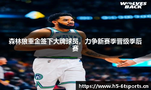 森林狼重金签下大牌球员，力争新赛季晋级季后赛